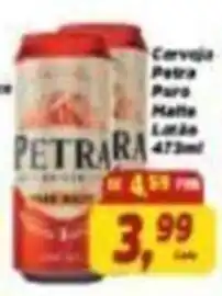 Supermercados Campeão Cerveja petra pura matte oferta