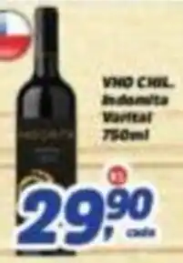 Supermercados Campeão Vinho chil. indonita varital oferta