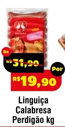 Royal Supermercados Linguiça Calabresa Perdigão oferta