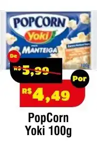 Royal Supermercados Popcorn yoki manteiga oferta