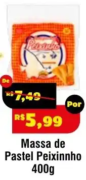 Royal Supermercados Massa de Pastel Peixinnho oferta