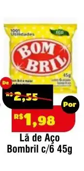 Royal Supermercados Lá de Aço Bombril oferta