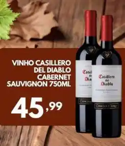 Rede Plus Supermercados Vinho casillero del diablo cabernet sauvignon oferta