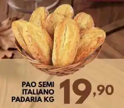 Rede Plus Supermercados Pao semi italiano padaria oferta