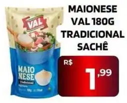 Safra Supermercados Maionese val tradicional sachê oferta