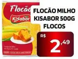Safra Supermercados Flocão milho kisabor oferta