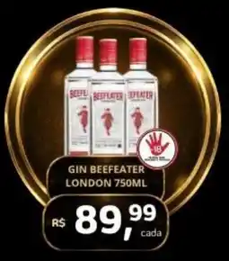 Cercadão gin beefeater london oferta