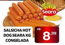 Safra Supermercados Salsicha hot dog seara oferta
