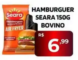 Safra Supermercados Hambúrguer seara bovino oferta