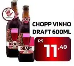 Safra Supermercados chopp vinho draft oferta