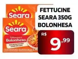 Safra Supermercados Fettuccine seara bolonhesa oferta