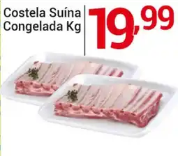 X Supermercados Costela Suína Congelada Kg oferta