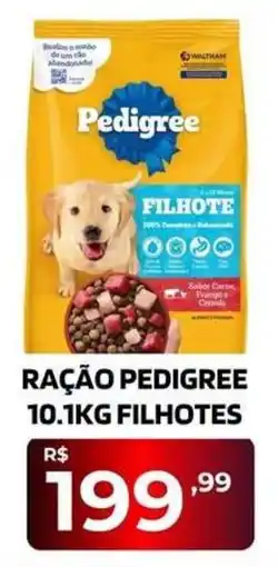 Safra Supermercados Raçao pedigree filhotes oferta