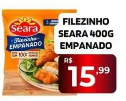 Safra Supermercados Filezinho seara empanado oferta