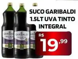 Safra Supermercados Suco garibaldi 1.5lt uva tinto integral oferta