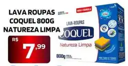 Safra Supermercados Lava roupas coquel natureza limpa oferta