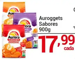 X Supermercados Auroggets sabores oferta