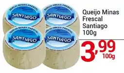 X Supermercados Queijo Minas Frescal Santiago Light oferta