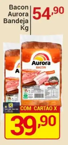 X Supermercados Bacon aurora bandeja oferta