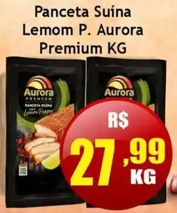 Supermercado Kibe Panceta Suína Lemom P. Aurora Premium oferta