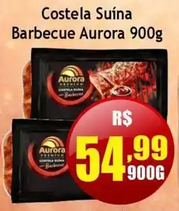 Supermercado Kibe Costela Suína Barbecue Aurora oferta