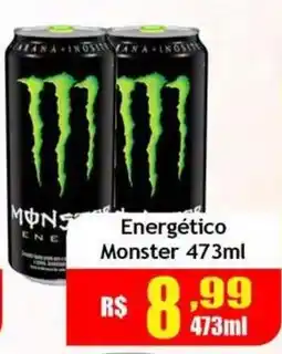 Supermercado Kibe Energético monster oferta