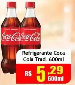 Supermercado Kibe Refrigerante coca cola trad oferta