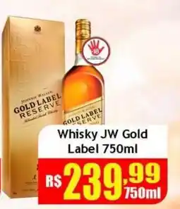 Supermercado Kibe Whisky jw gold label oferta