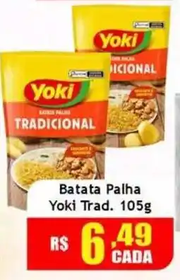 Supermercado Kibe Batata Palha Yoki Tradicional oferta