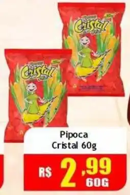 Supermercado Kibe Pipoca cristal oferta