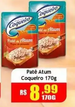Supermercado Kibe Patê Atum oferta
