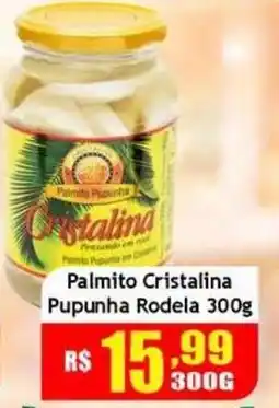 Supermercado Kibe Palmito cristalina pupunha rodela oferta