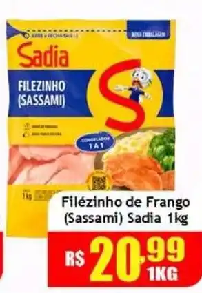 Supermercado Kibe Filézinho de Frango (Sassami) Sadia oferta