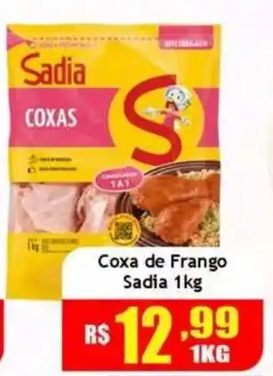 Supermercado Kibe Coxa de frango sadia oferta