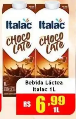 Supermercado Kibe Bebida Láctea Italac oferta