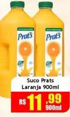 Supermercado Kibe Suco Prats Laranja oferta