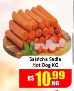 Supermercado Kibe Salsicha Sadia Hot Dog oferta