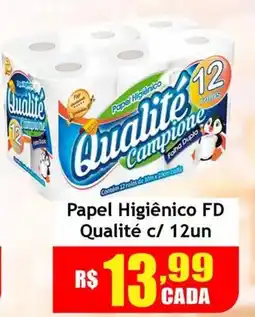 Supermercado Kibe Papel Higiênico FD Qualité c/ 12un oferta