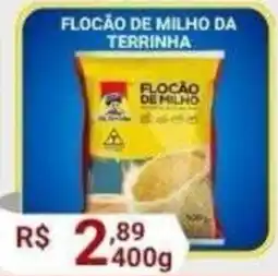 Supermercados Santo Antonio Flocão de milho da terrinha oferta