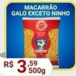 Supermercados Santo Antonio Macarrão galo exceto ninho oferta