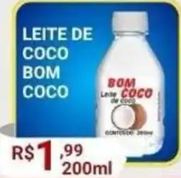 Supermercados Santo Antonio Leite de coco bom coco oferta