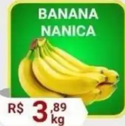 Supermercados Santo Antonio banana nanica oferta