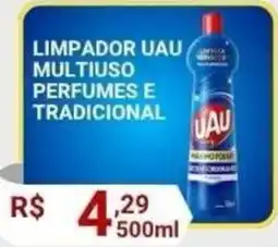Supermercados Santo Antonio Limpador uau multiuso perfumes e tradicional oferta