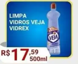 Supermercados Santo Antonio limpa vidros veja vidrex oferta