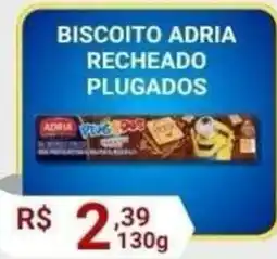 Supermercados Santo Antonio Biscoito adria recheado plugados oferta