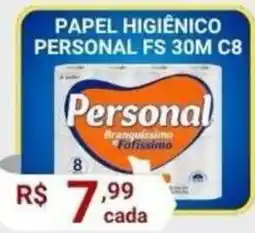Supermercados Santo Antonio Papel higiênico personal fs 30m c8 oferta