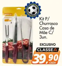 Delta Supermercados Kit P/ Churrasco Casa de Mãe C/ 3un. oferta