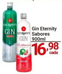 X Supermercados Gin Eternity Sabores oferta