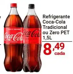X Supermercados Refrigerante coca-cola tradicional ou zero pet oferta