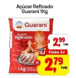 Sj Supermercados Açúcar Refinado oferta